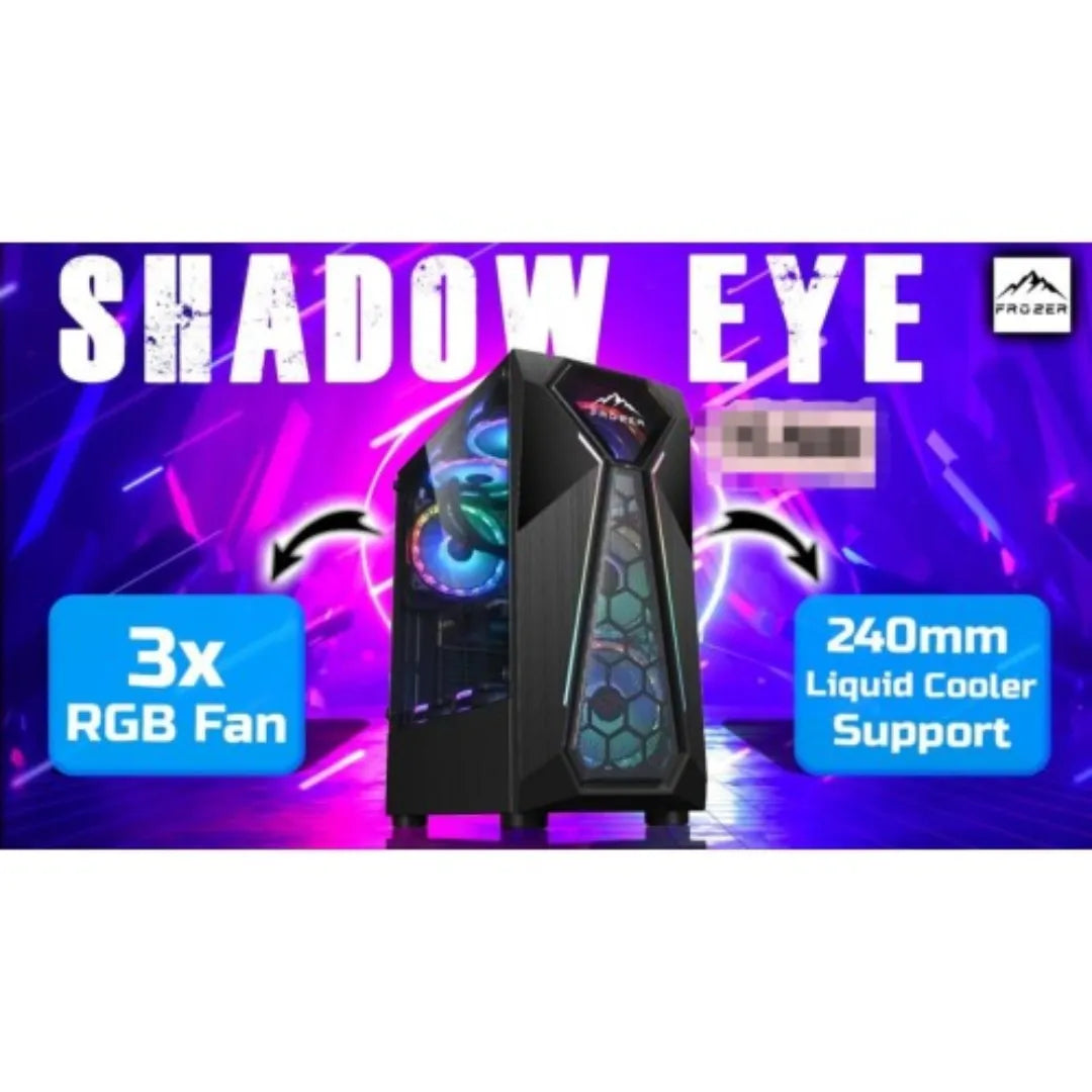 Frozer casing Shadow Eye 3 ARGB Fan Black Frozer casing Shadow Eye 3 ARGB Fan Black